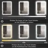 HOMCOM Badspiegel, 70 x 90 cm LED Badezimmerspiegel mit 3 Produktbild-Vorschau 5