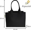 SILUK Filztasche Einkaufstasche Tasche Filz Shopper 35 x 20 Produktbild-Vorschau 4