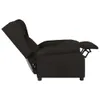 vidaXL Relaxsessel Schwarz Stoff Produktbild-Vorschau 5