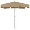 vidaXL Parasol plażowy taupe 200x125 cm Podgląd zdjęcia produktu 1
