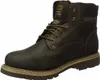 A single brown work boot is shown against a white background. Voir les images du produit