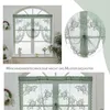 Landhausstil Bistrogardine 100x150cm Stickerei Spitze Produktbild-Vorschau 4