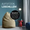 Pouf Lumaland Luxury XL PLUS elegante pouf a sacco - 220 L Anteprima dell’immagine prodotto 6