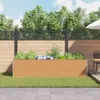 vidaXL Zvýšená posteľ svetlohnedá 290 x 100 x 68 cm Náhľad obrázku produktu 4