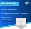 REV 0075362103 Aufputz Bewegungsmelder 360 ° Weiß IP55 Anteprima dell’immagine prodotto 7