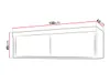 Nástavba na skříň ELVIRA - 200 cm, dub sonoma Náhled obrázku produktu 2