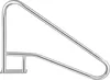 Pool Haltegriff Edelstahl 139,7x81,2 cm Schwimmbad-Handlauf Produktbild-Vorschau 10