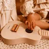 Drewniana gitara dla dzieci - ukulele - kolor różowy Podgląd zdjęcia produktu 4