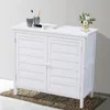 SVITA Waschbeckenunterschrank Badschrank mit Regal Produktbild-Vorschau 2