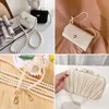 Perlen-Taschenkette 40 cm, 2 Stück, weiß, für Handtaschen Productafbeelding-voorbeeld