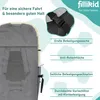 Fillikid Winterfußsack Lammfellfußsack für Kinderwagen Produktbild-Vorschau 5