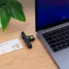 TooQ TQR-3011B, USB Typ-C, Schwarz, 12 g Produktbild-Vorschau 2