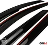 4x paravento parapioggia per Mitsubishi L200 Triton Anteprima dell’immagine prodotto 12