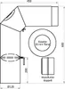 Raik Basic Rauchrohrbogen-Set 120mm schwarz 3-teilig - Produktbild-Vorschau 2