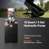 SucceBuy Gruppo idraulico da 12 Qt con pompa a doppio Anteprima dell’immagine prodotto 2