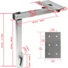 Tischbein 360 Tischfuß Tischhalterung Tischgestell RV Produktbild-Vorschau 3