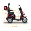 Elektrický skútr pro seniory BILI BIKE SHINO G4 s Náhled obrázku produktu 21