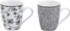 Sada 2 různých hrnků Ibili Armonia, porcelán, 8,8x10,4 cm, Náhled obrázku produktu 1