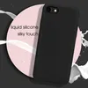 INF Geschik voor iPhone 7/8/SE schaal siliconen Zwart Productafbeelding-voorbeeld 2