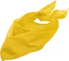 A yellow bandana is tied in a knot and lies diagonally on a white background. Anteprima dell’immagine prodotto
