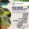 CASARIA® Set da 2 Sedie da Giardino Sdraio Reclinabile 7 Anteprima dell’immagine prodotto 14