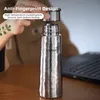 lixada 300 ml titanový křišťálový termohrnek, dvouvrstvý Náhled obrázku produktu 5