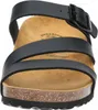 Damen Hausschuh Pantolette Natural Glitter mit Produktbild-Vorschau 3