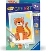 Ravensburger CreArt - Kleiner Tiger, Malen Produktbild-Vorschau 4