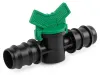 Absperrhahn Kugelhahn 25mm 2x Steckverbinder für PE Rohr Produktbild-Vorschau 1