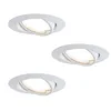 TIP EBL Set rund LED stufen-dim 3x4,8W 475lm Weiß Produktbild-Vorschau 4