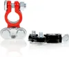 alca® Jeu de 2 cosses de batterie rouge/noir 6/12 Volt Voir les images du produit 2