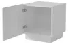 Cama LIVERTI 5903815010576, Nočný stolík, Biela, MDF, Náhľad obrázku produktu 2