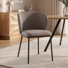 riess-ambiente Stuhl LYON grau beige schwarz Chenille Produktbild-Vorschau 1