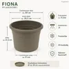 Pflanztopf Fiona Taupe Ø 30cm - Frostsicher & UV-Beständig Produktbild-Vorschau 3