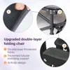 Lit de camping pliable avec matelas et poches latérales, Voir les images du produit 5