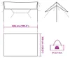 vidaXL Tarp Olivgrün 506x306 cm Wasserdicht Produktbild-Vorschau 8