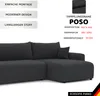 IDOHOME-Gepolstertes Ecksofa PIANO XL mit Schlaffunktion Produktbild-Vorschau 6