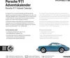 A product description and image of a blue Porsche 911 model car. Náhľad obrázku produktu