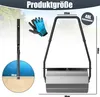 KESSER® Rasenwalze Metall mit Handschuhen Handwalze Produktbild-Vorschau 2