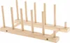 Holzständer für Teller, Abtropfhalter, Griff, Buche Produktbild-Vorschau 1