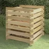 vidaXL Kompostownik z ramą z listew 90x90x90 cm Podgląd zdjęcia produktu 2