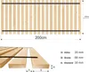 Lermowood Rollrost 100 x 200cm (20 Latten) - Extrem stabil, Produktbild-Vorschau 2