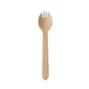 Papstar Göffel aus Holz "pure" 16 cm natur, 100 Stück Produktbild-Vorschau 1