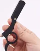 Manuelles Friseur Rasiermesser Griff gerade Kopf hell Farbe Produktbild-Vorschau 6