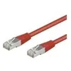 Goobay 68037 Cavo patch CAT 5e, SF/UTP, rosso, 10 m - Anteprima dell’immagine prodotto 4