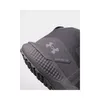 A close-up view of the heel and sole of a black sports shoe. Anteprima dell’immagine prodotto