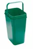 A green trash can with a handle is shown against a white background. Produktbild-Vorschau