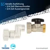 tecuro Kugelventil mit Eurokonus 3/4 Zoll ÜWM x AG, DN 20, Produktbild-Vorschau 4