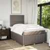 Maison Exclusive - Boxspringbett mit Matratze Taupe 120x190 Produktbild-Vorschau 5