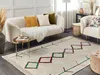 BELIANI Teppich Beige Baumwolle 160 x 230 cm Rechteckig Produktbild-Vorschau 2